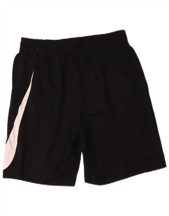 Pantaloncini sportivi Nike Dri Fit Graphic da uomo, grandi, in poliestere nero