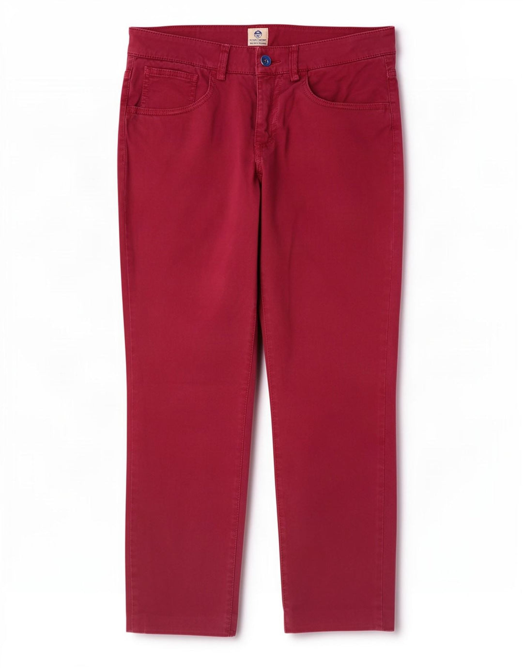 Jeans cropped da donna North Sails W28 L25 cotone rosso