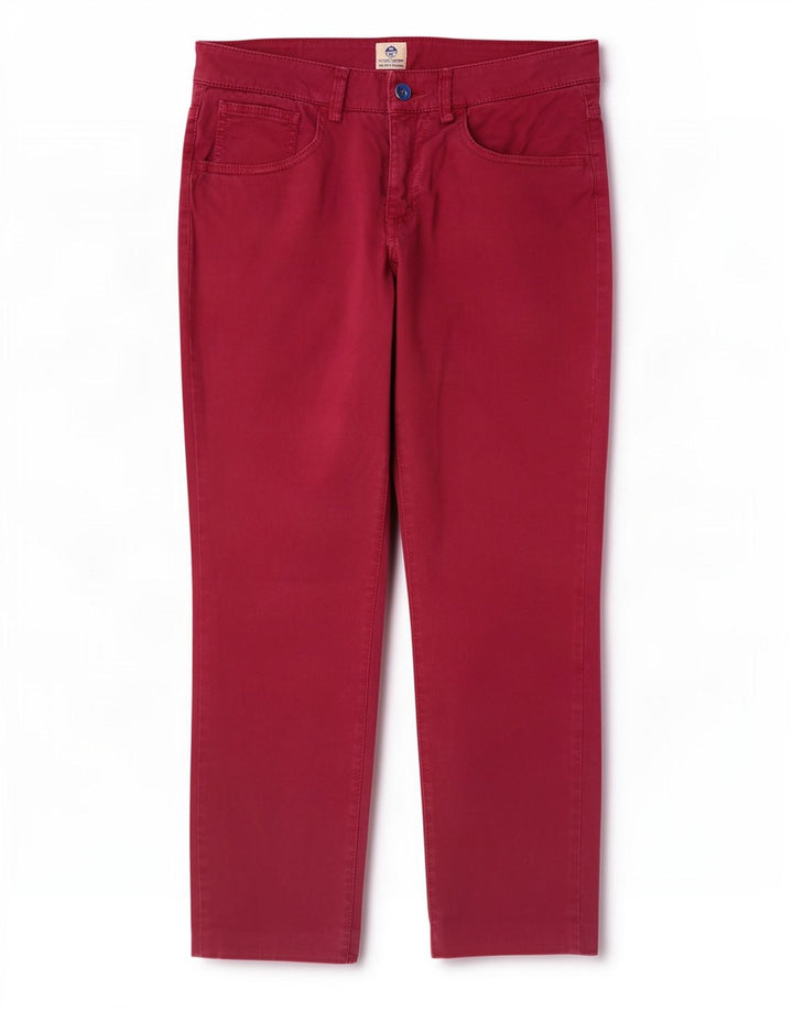 Jeans cropped da donna North Sails W28 L25 cotone rosso