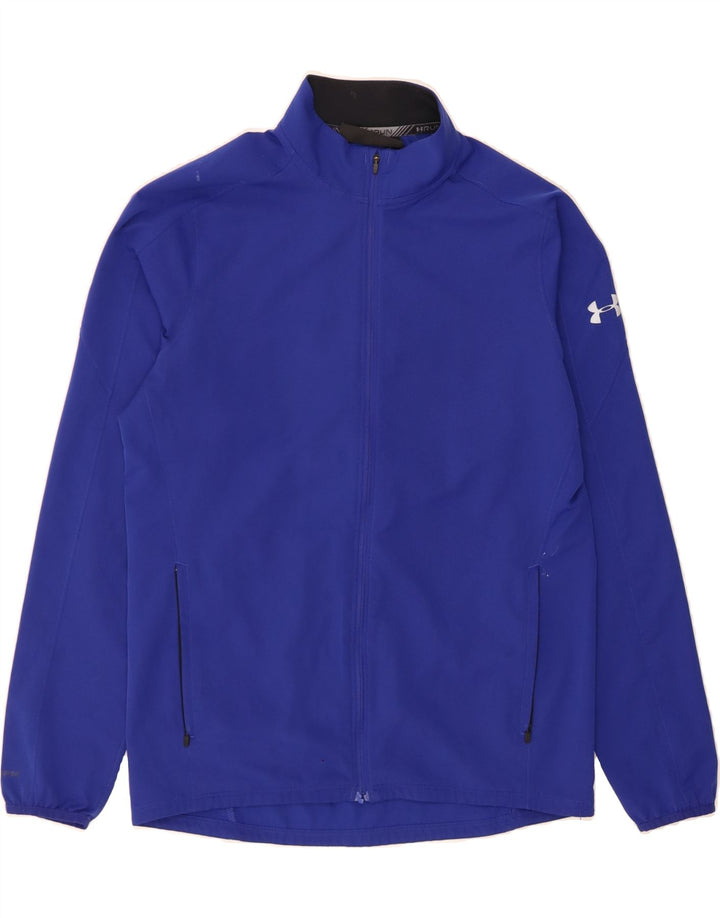 UNDER ARMOUR Mens Tracksuit Top Jacket Medium Blue Polyester Vintage Under Armour and Second-Hand Under Armour from Messina Hembry 