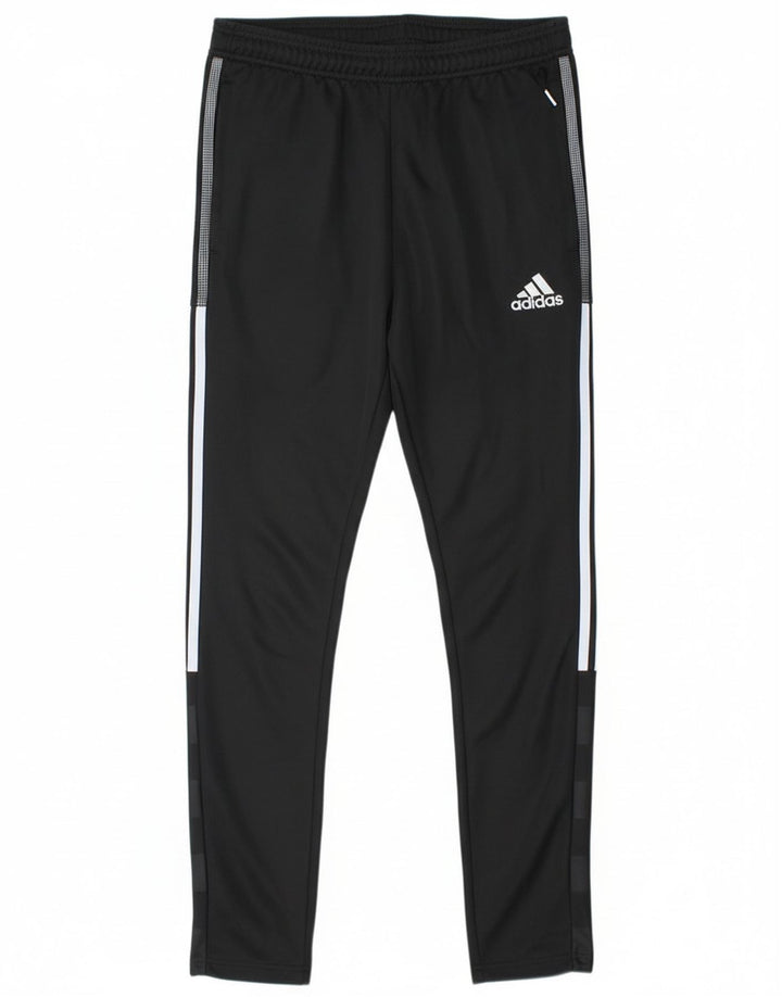 Pantaloni da tuta Adidas Aeroready da uomo in poliestere nero medio