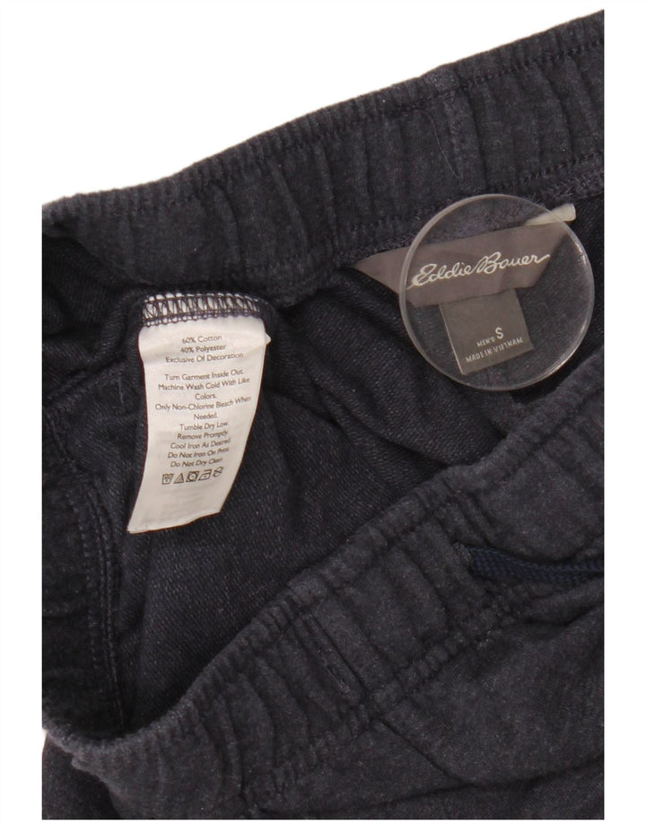 Pantaloncini sportivi da uomo Eddie Bauer piccoli in cotone blu navy