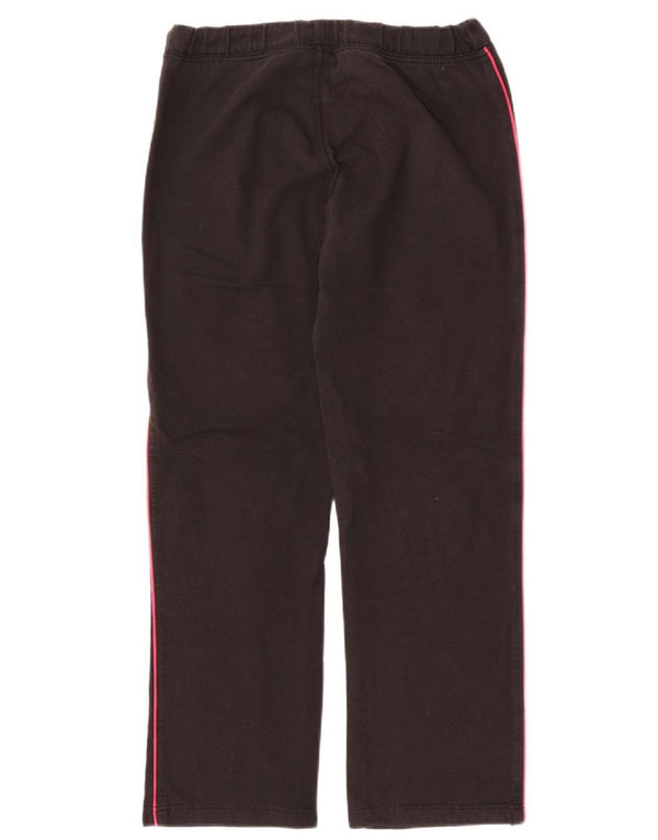 REEBOK Womens Tracksuit Trousers UK 14 Large Black Polyester