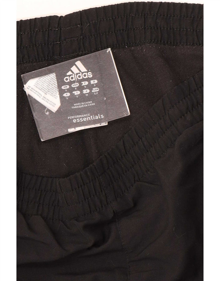 Pantaloni da tuta da uomo Adidas Joggers piccoli in poliestere nero