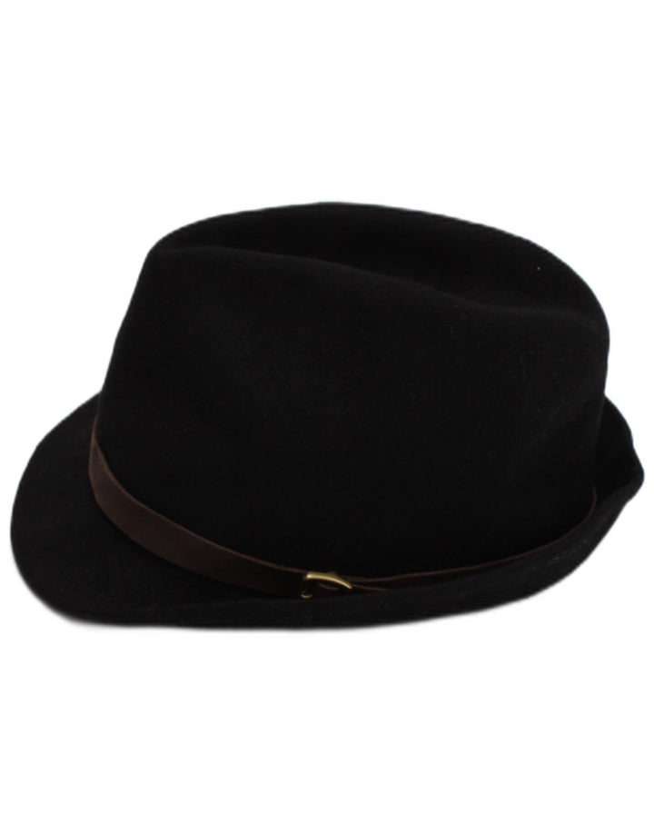 Cappello Fedora da uomo Paul Smith grande classico in lana nera