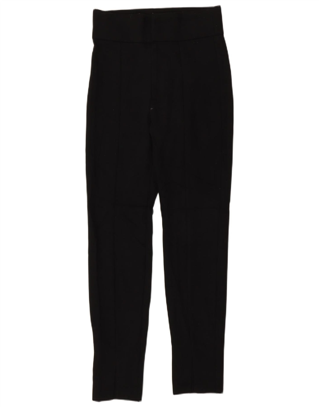 Pantaloni casual slim da donna Zara XS W24 L27 poliestere nero