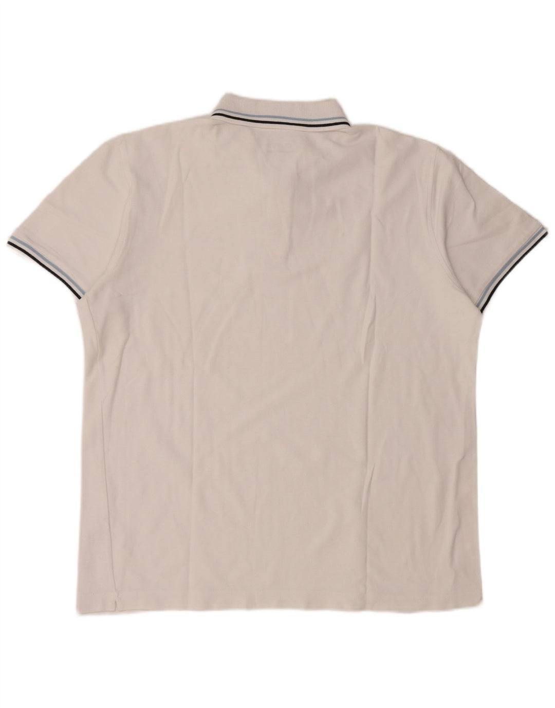 Polo da uomo Lotto XL in cotone bianco