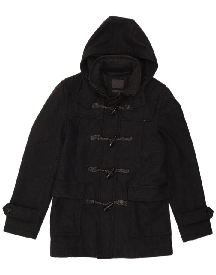 Borsone con cappuccio da uomo Zara UK 38 Grigio medio