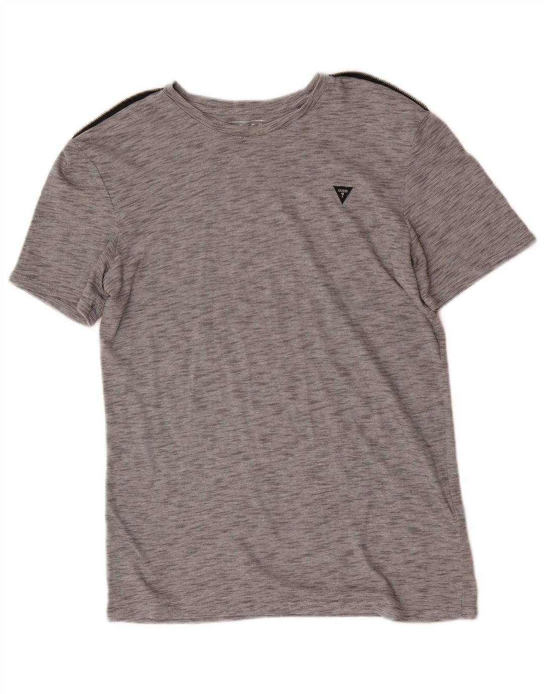 Guess T-shirt da uomo Top grande in poliestere chiazzato grigio