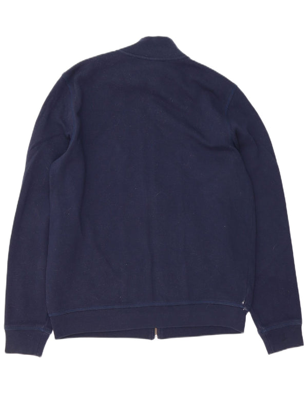 Giacca da tuta da uomo LACOSTE taglia 4 media cotone blu navy