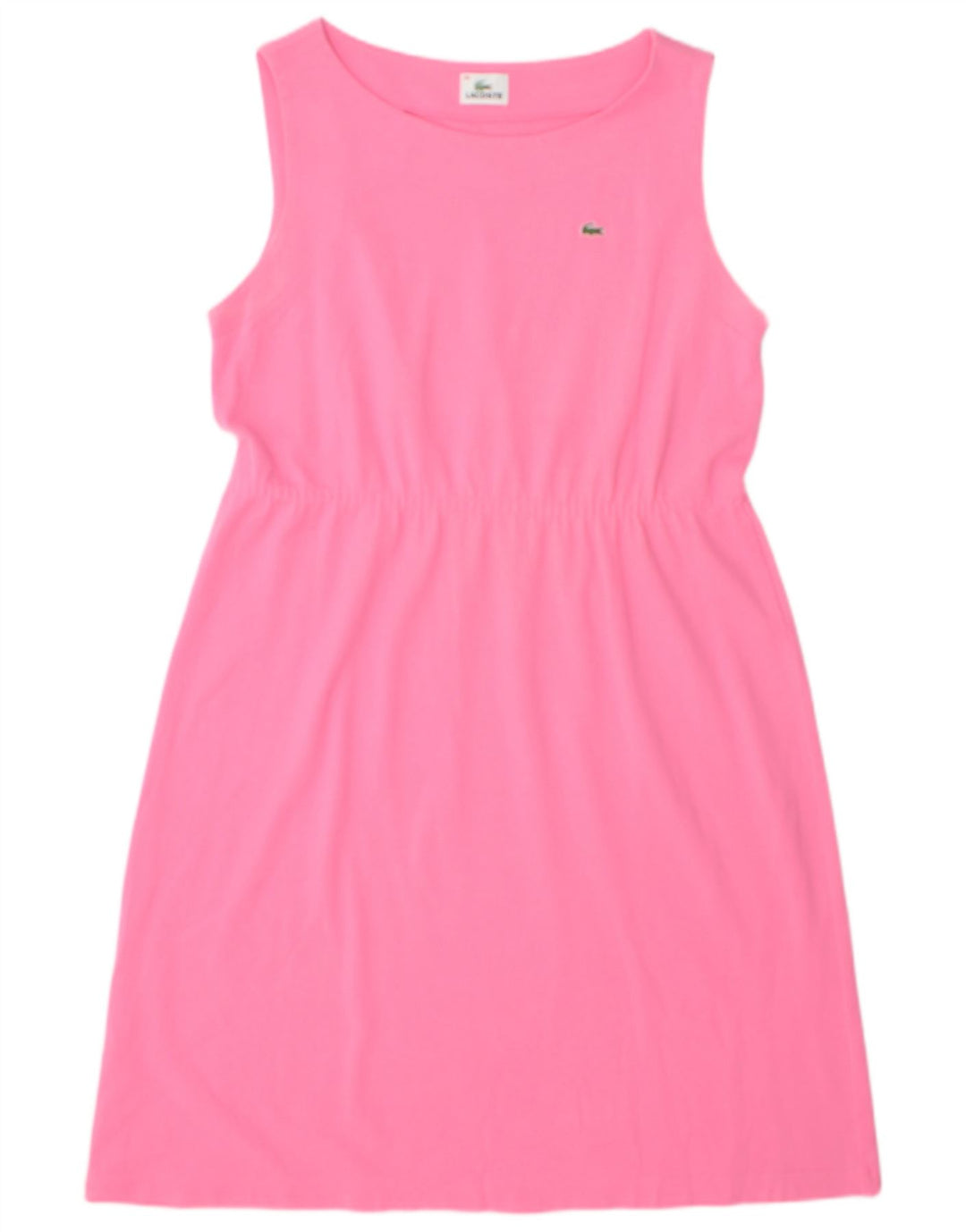 Abito basic senza maniche da donna Lacoste taglia 48 XL Rosa