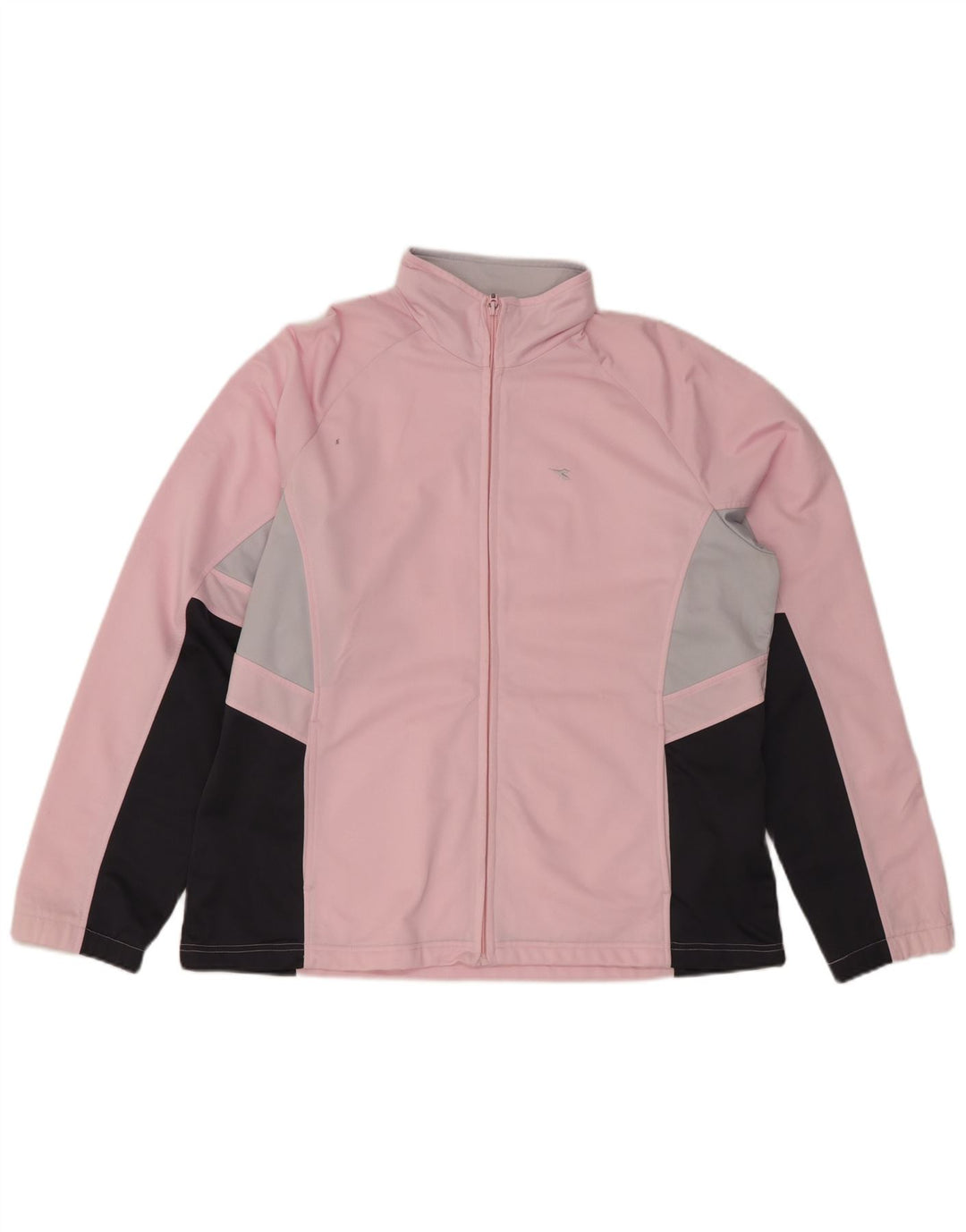 DIADORA Giacca da tuta da donna UK 18 XL Poliestere color block rosa
