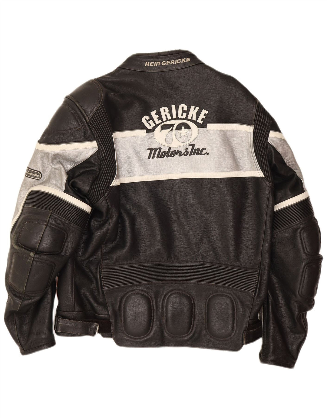 Giacca da moto da pilota da uomo Hein Gericke UK 36 Small Black Colourblock