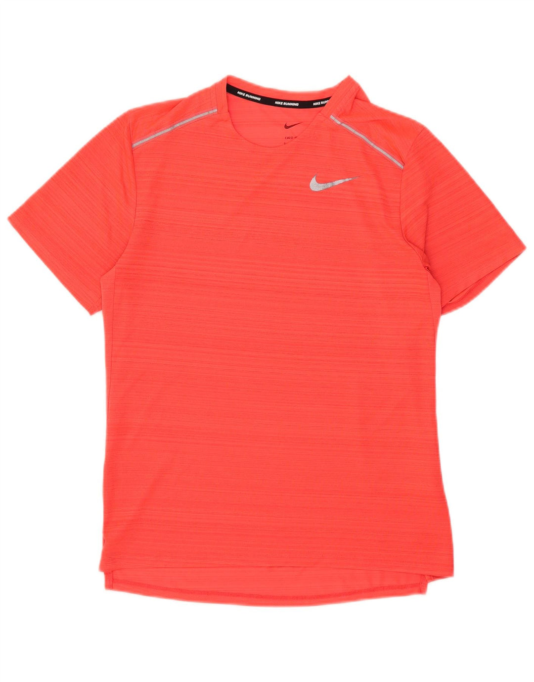 T-shirt Nike Dri Fit da uomo, piccola, in poliestere a righe rosse