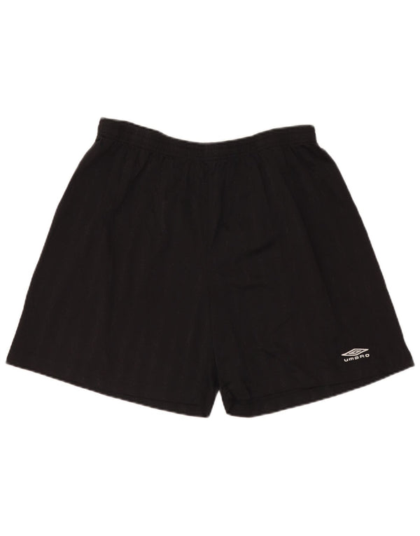 Pantaloncini sportivi da uomo Umbro UK 38/40 2XL Poliestere nero