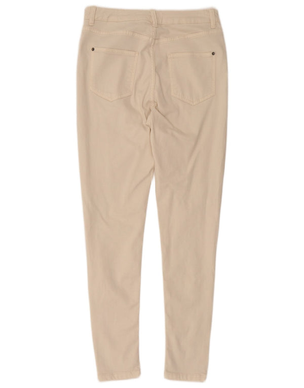Jeans super skinny da donna Marks & Spencer UK 12 Medio W32 L29 Cotone beige