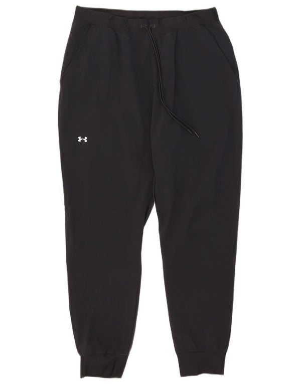 Pantaloni da tuta da uomo Under Armour Heat Gear da jogging grandi neri