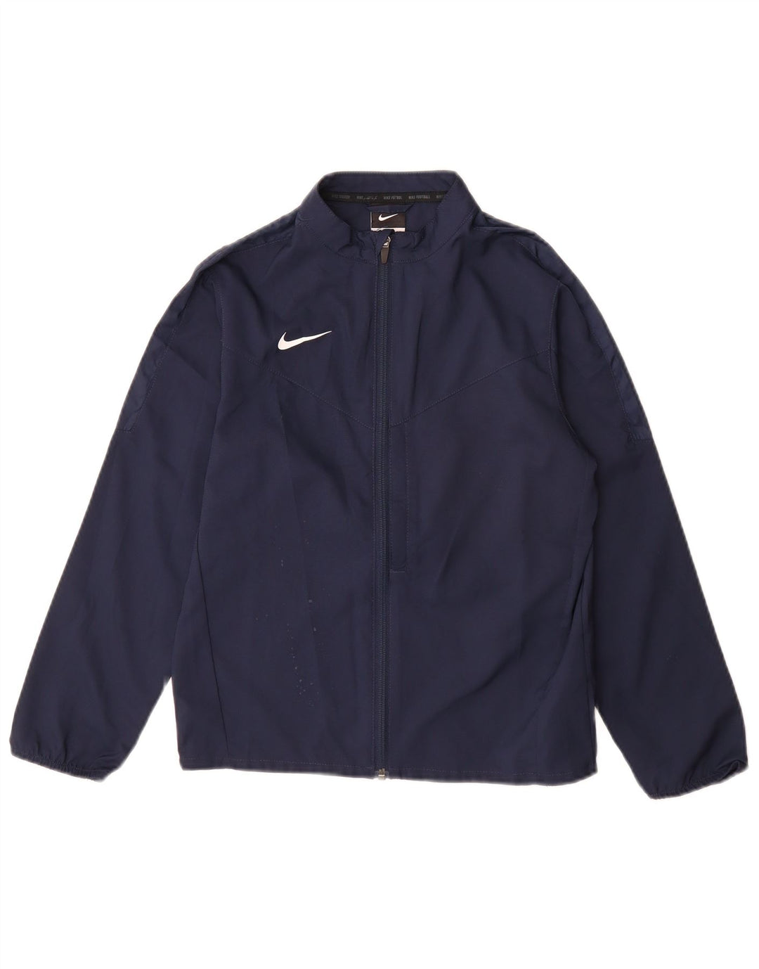 Giacca da tuta Nike da ragazzo, 8-9 anni, piccola, in poliestere blu navy