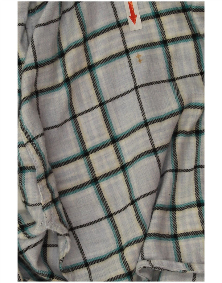 Camicia oversize da donna Fat Face UK 14 Large Blue Check