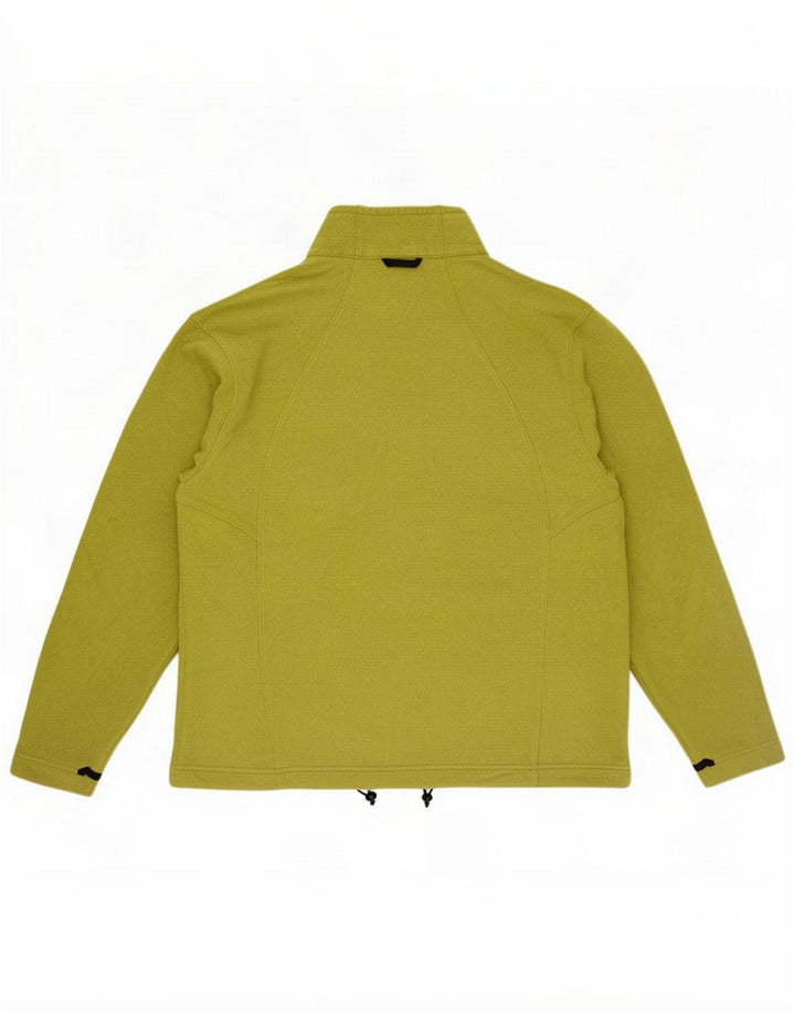Jack Wolfskin Giacca in pile da donna UK 18 XL Verde Poliestere