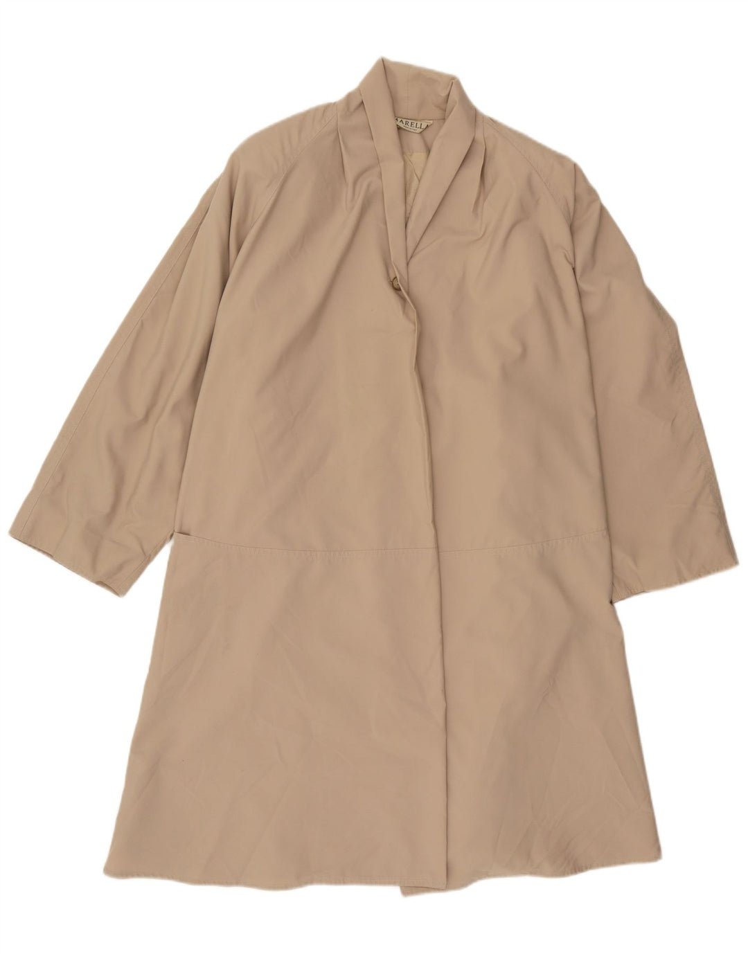 Cappotto da donna Marella UK 14 Large Beige Poliestere