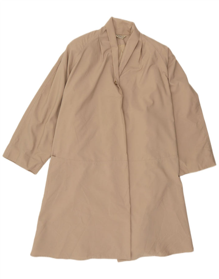 Cappotto da donna Marella UK 14 Large Beige Poliestere