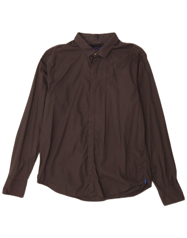 Camicia da uomo Superdry 2XL in cotone grigio