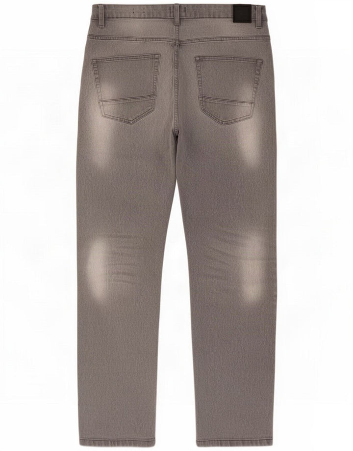 Bench Jeans dritti da uomo W34 L32 Cotone grigio