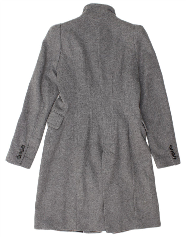 Cappotto doppiopetto da donna Zara UK 12 Lana grigio medio