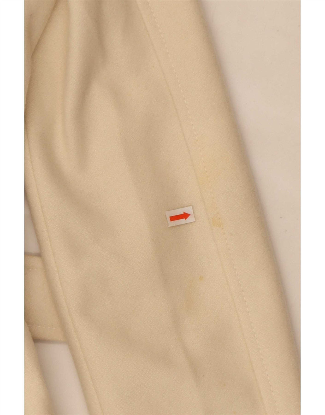 Cappotto Doppiopetto Donna Benetton IT 40 Small Beige Lana