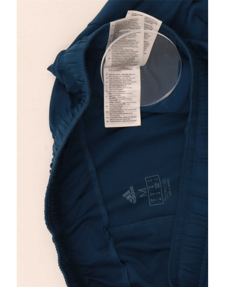 Pantaloncini sportivi Adidas Climacool da uomo in poliestere blu medio
