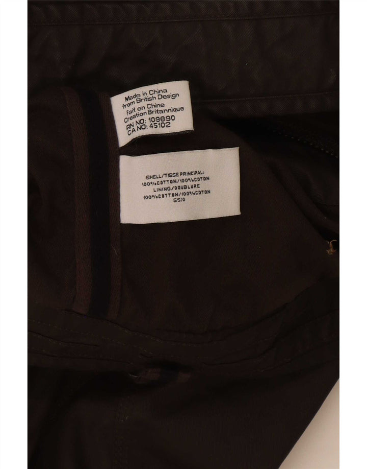Giacca da uomo bomber in cotone cerato Superdry UK 40 grande kaki