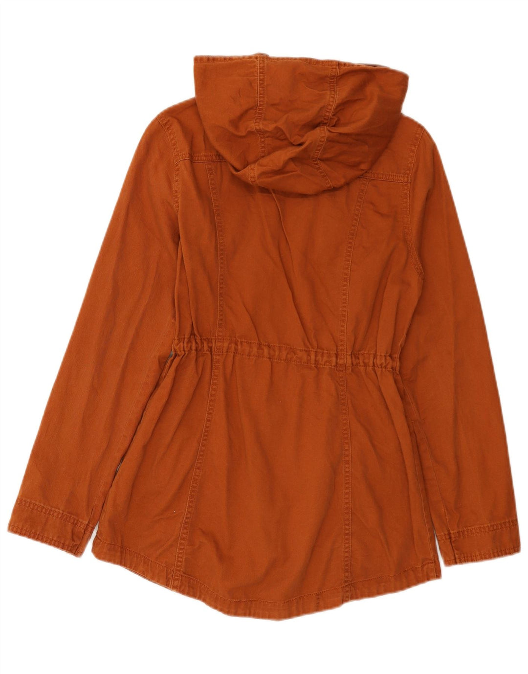 Giacca Parka con cappuccio da donna Mossimo UK 10 Small Marrone Cotone