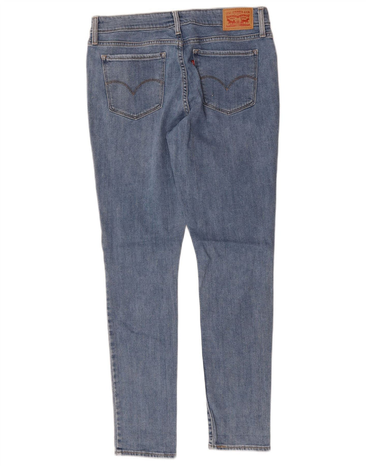 LEVI'S Jeans skinny 711 da donna W30 L29 cotone blu