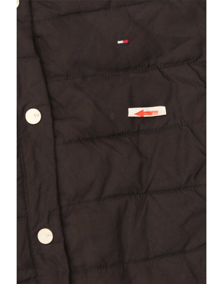 Gilet imbottito da donna Tommy Hilfiger UK 6 XS poliestere nero