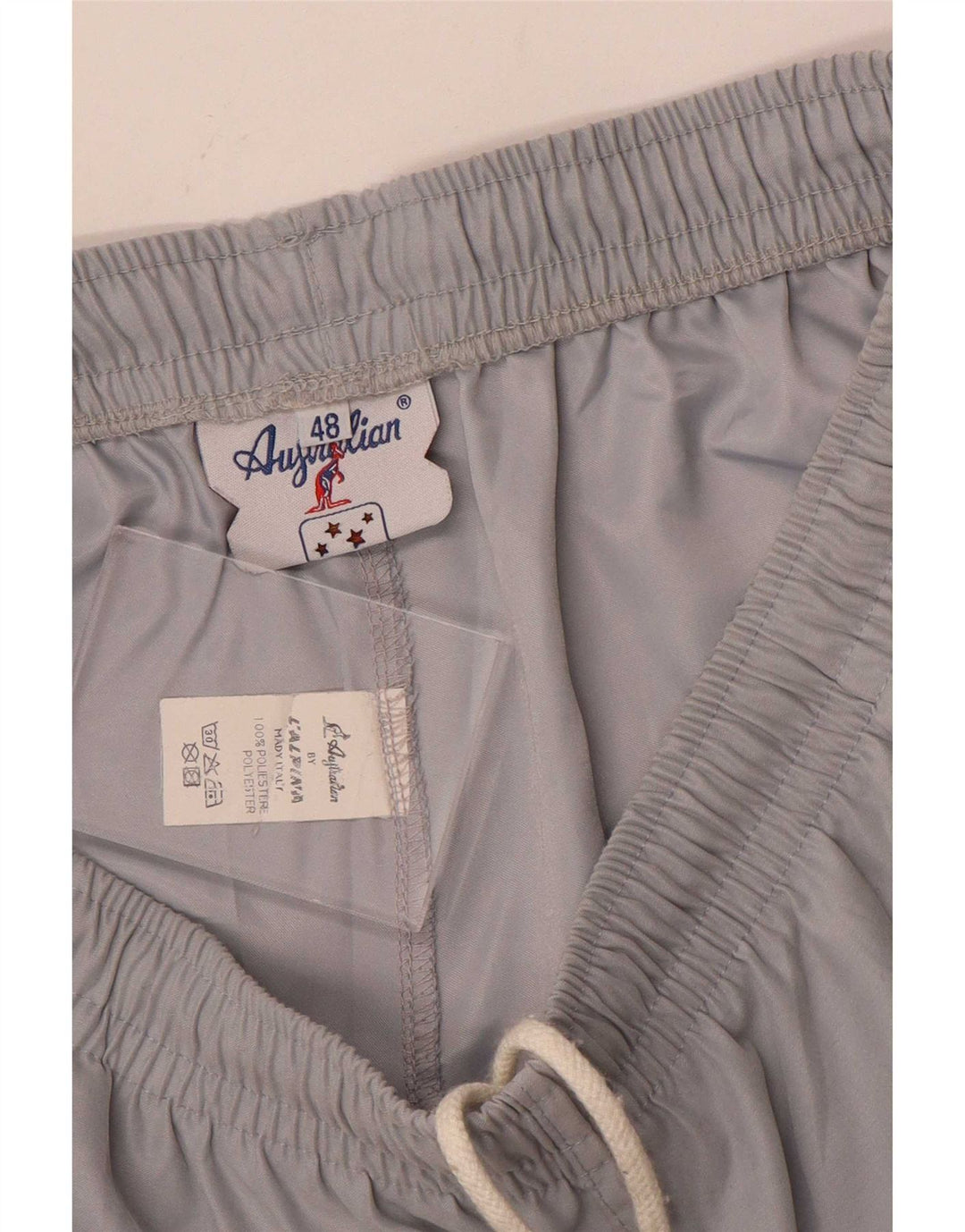 Pantaloni Tuta Uomo AUSTRALIAN L'ALPINA IT 48 Poliestere Grigio Medio