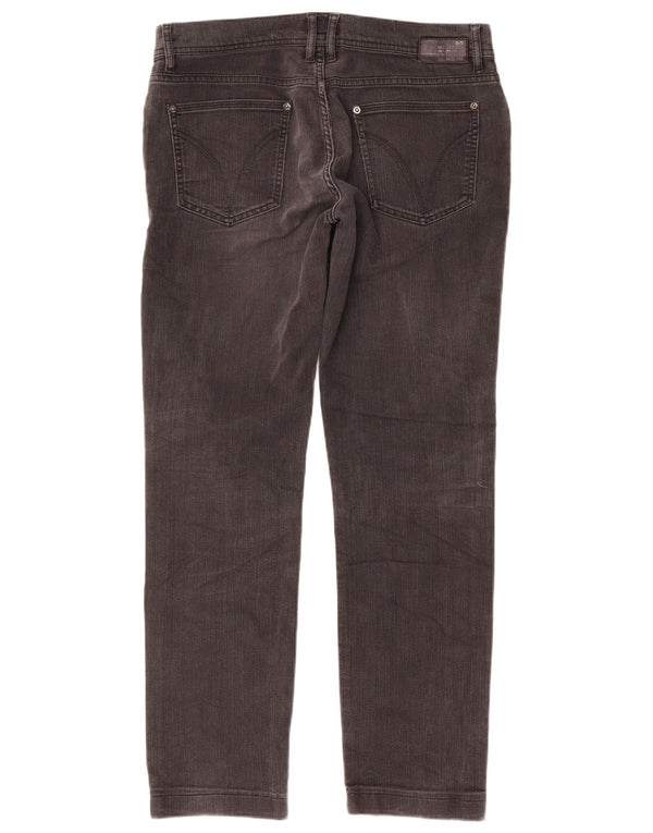 Jeans slim da donna Dolce & Gabbana W36 L31 cotone grigio