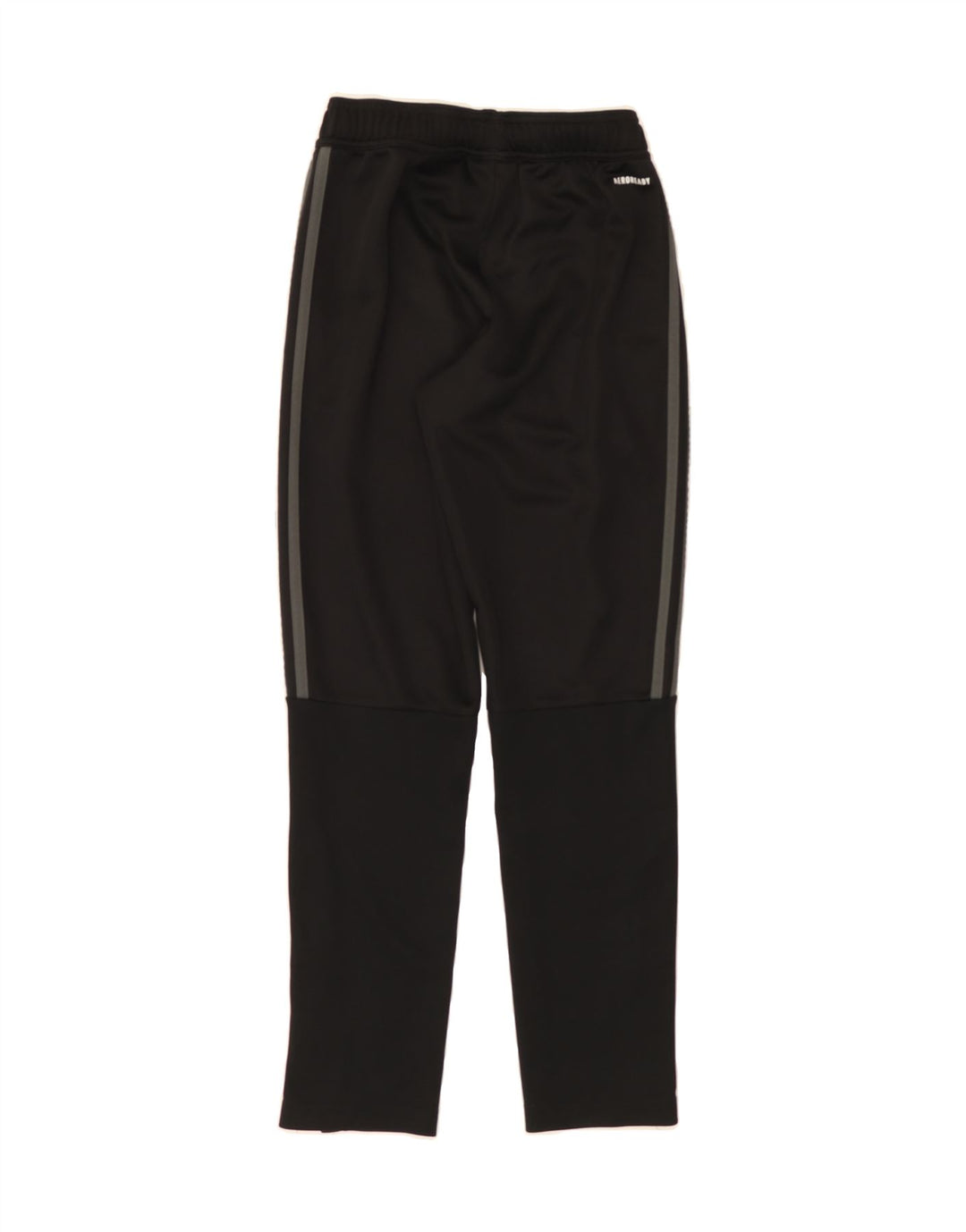 ADIDAS Boys Tracksuit Trousers 11-12 Years Black Polyester Vintage Adidas and Second-Hand Adidas from Messina Hembry 