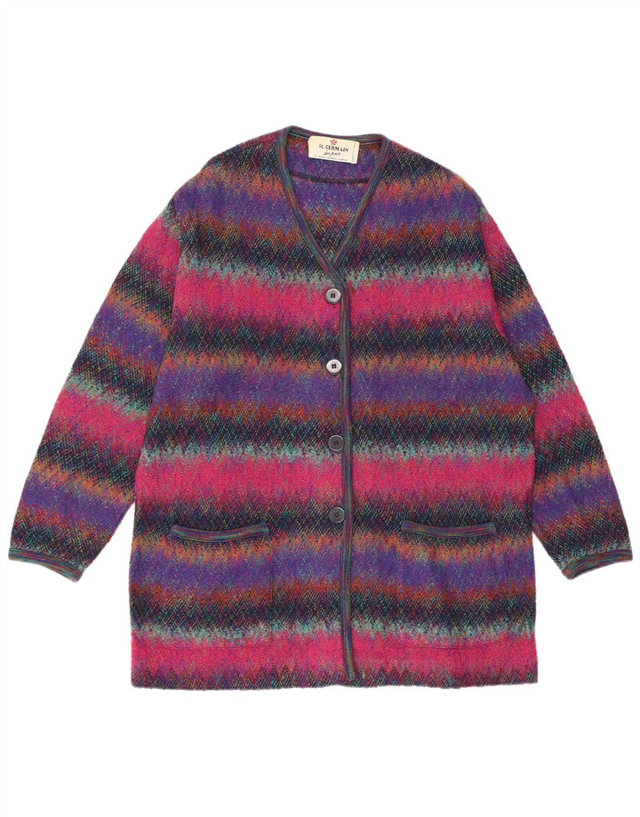 ST. Maglione cardigan lungo da donna GERMAIN IT 44 medio multicolore
