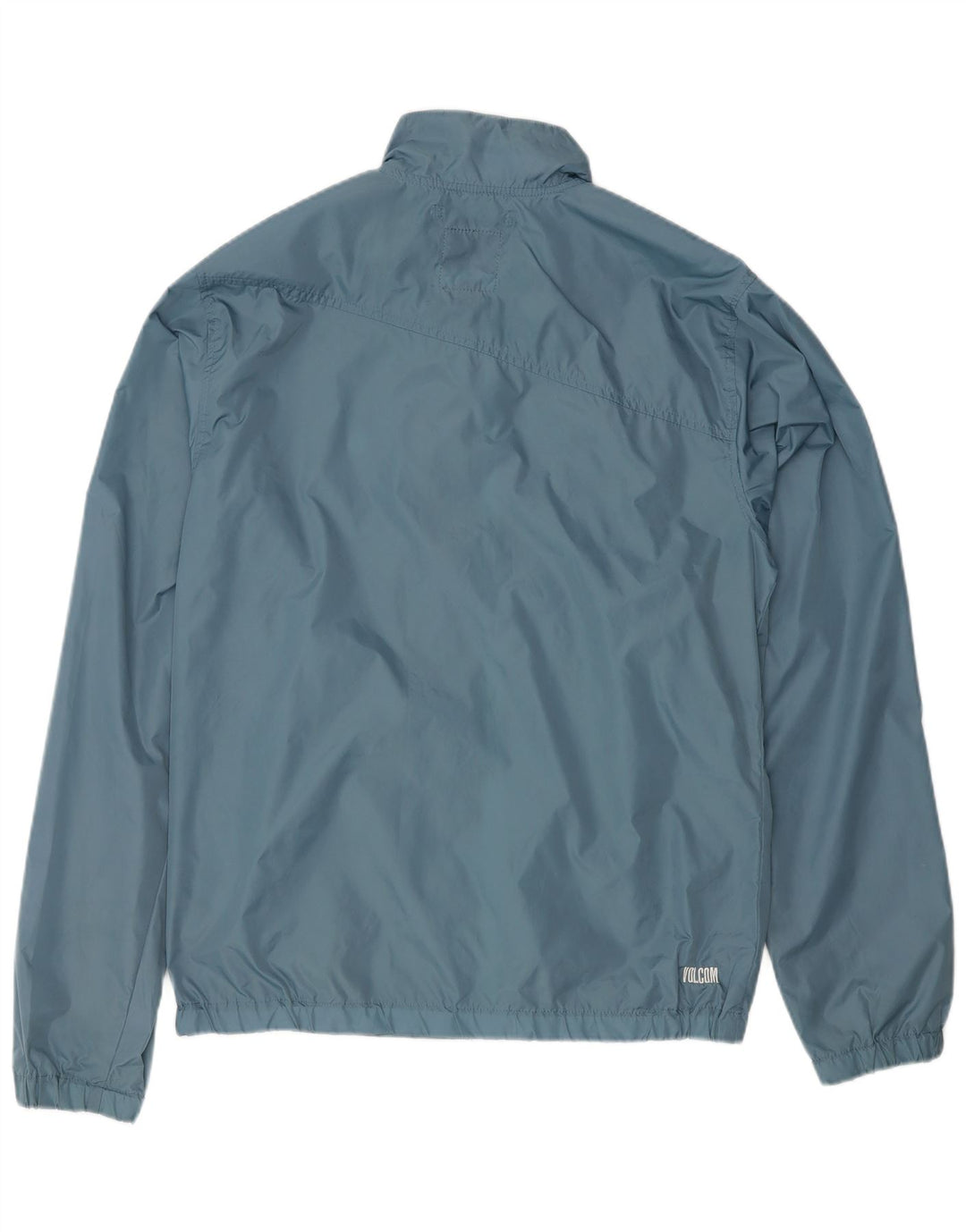 Giacca antipioggia da uomo Volcom UK 38 nylon blu medio