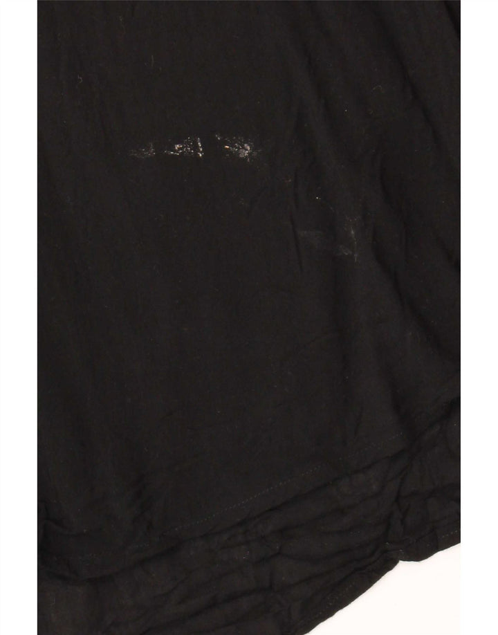 Top senza maniche in camicetta da donna Zara UK 14 medio nero