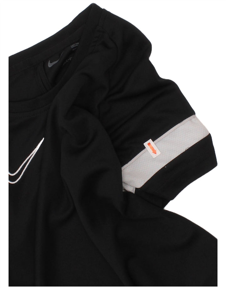 T-shirt NIKE da bambino Dri Fit, 10-11 anni, color block medio nero