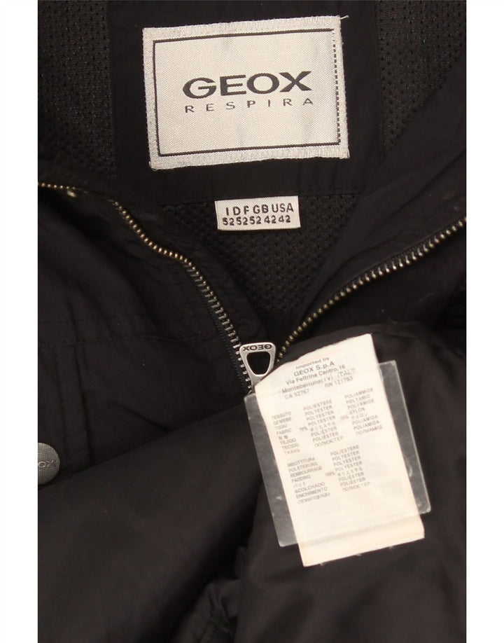Giacca utility da uomo Geox UK 42 XL poliestere nero