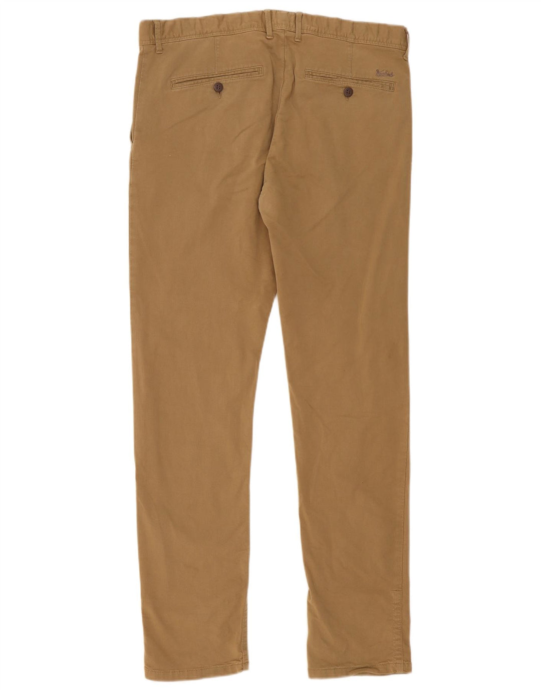 Pantaloni chino slim da uomo Woolrich W36 L32 cotone marrone
