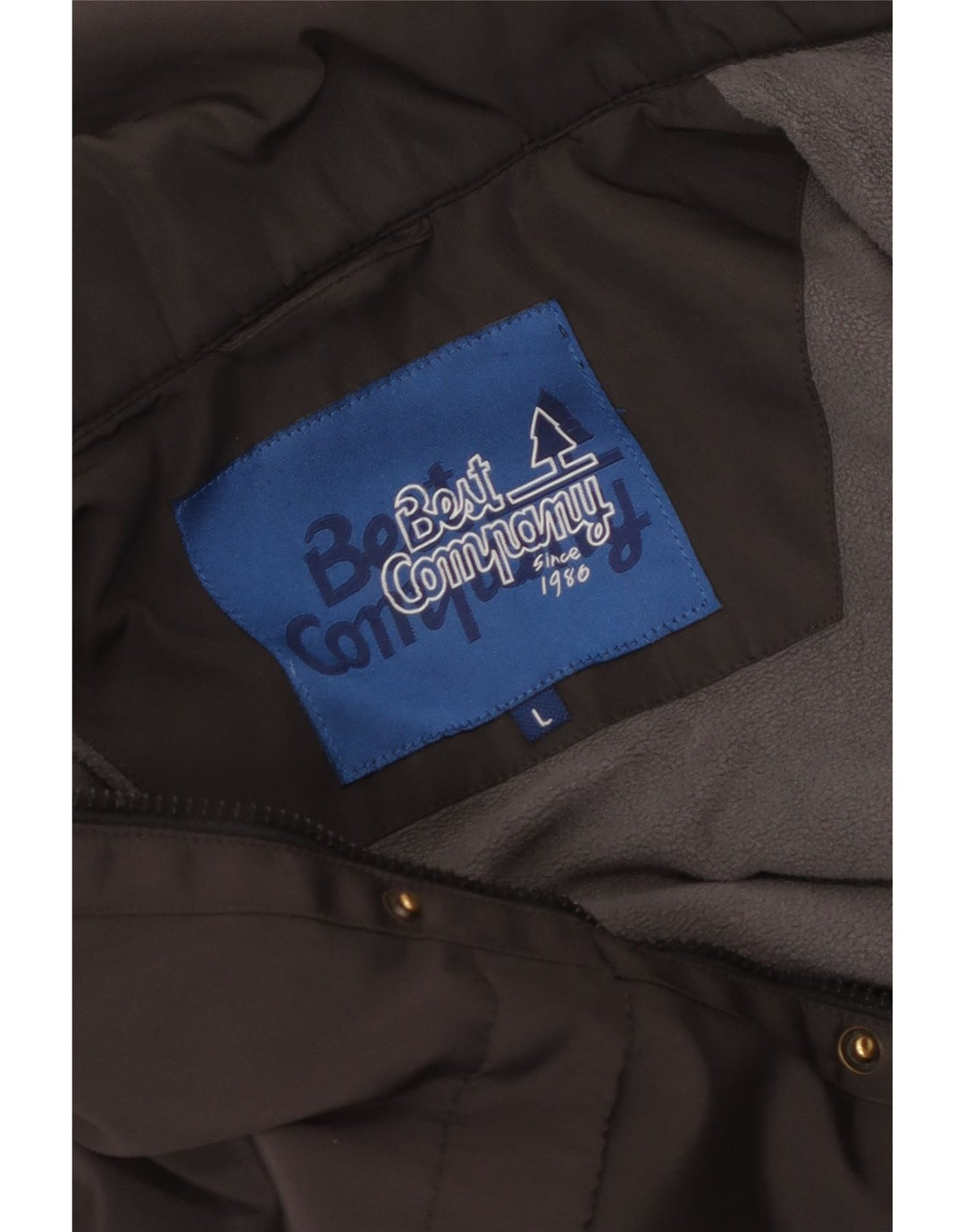 Giubbotto bomber da uomo Best Company UK 40 grande nero