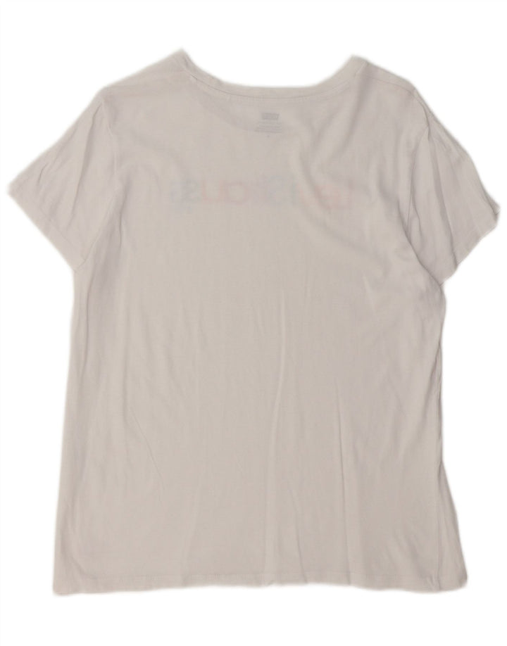 T-shirt grafica da donna LEVI'S Top UK 14 Medium White