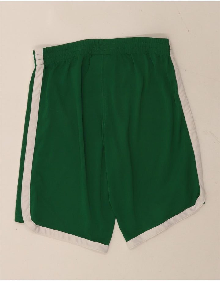 Pantaloncini sportivi da uomo Champion Small in poliestere color block verde