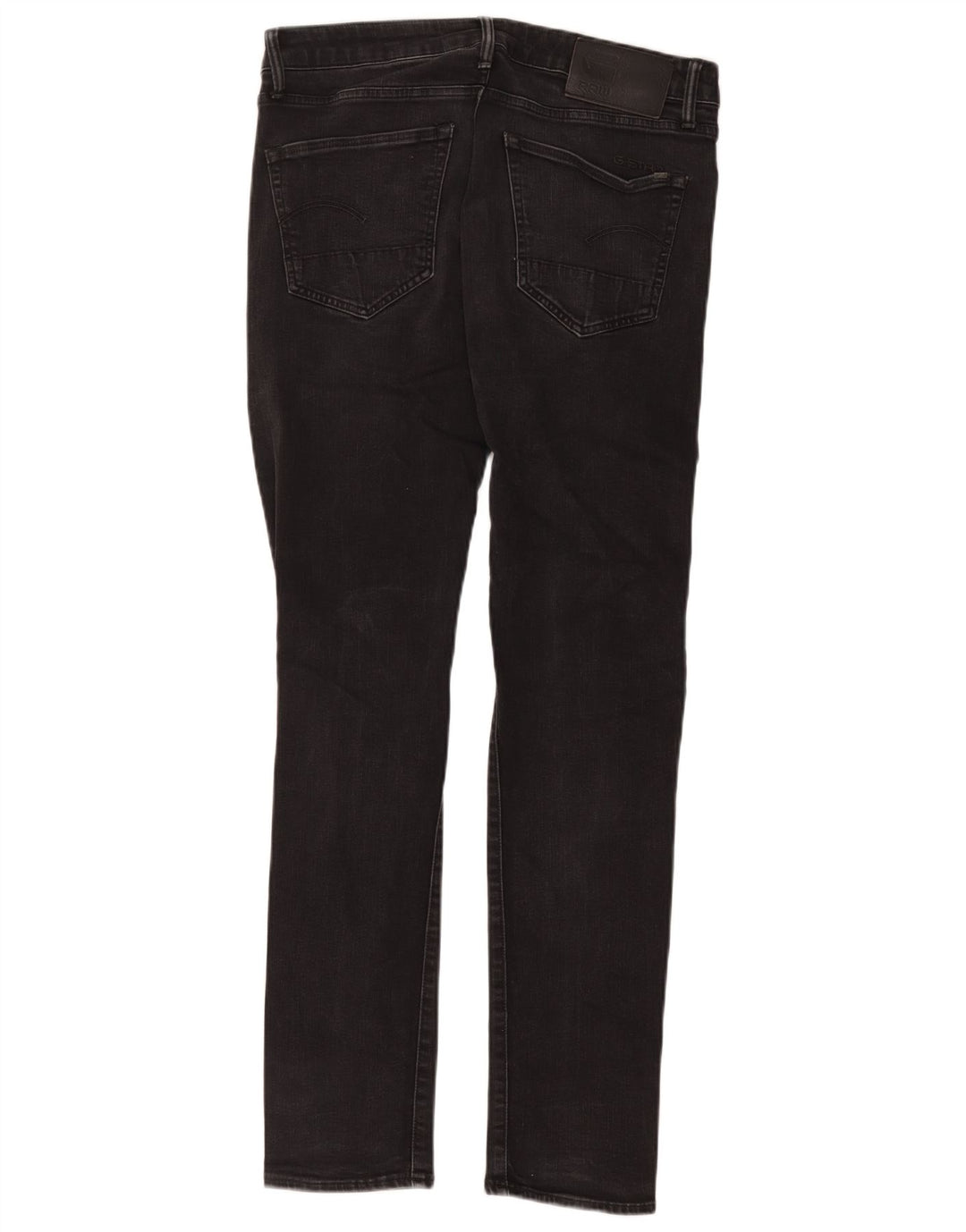 Jeans slim da uomo G-Star 3301 W32 L34 cotone nero
