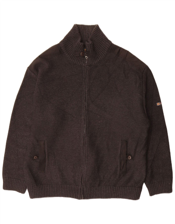 Maglione cardigan da uomo Sail Exp IT 58 2XL Lana grigia