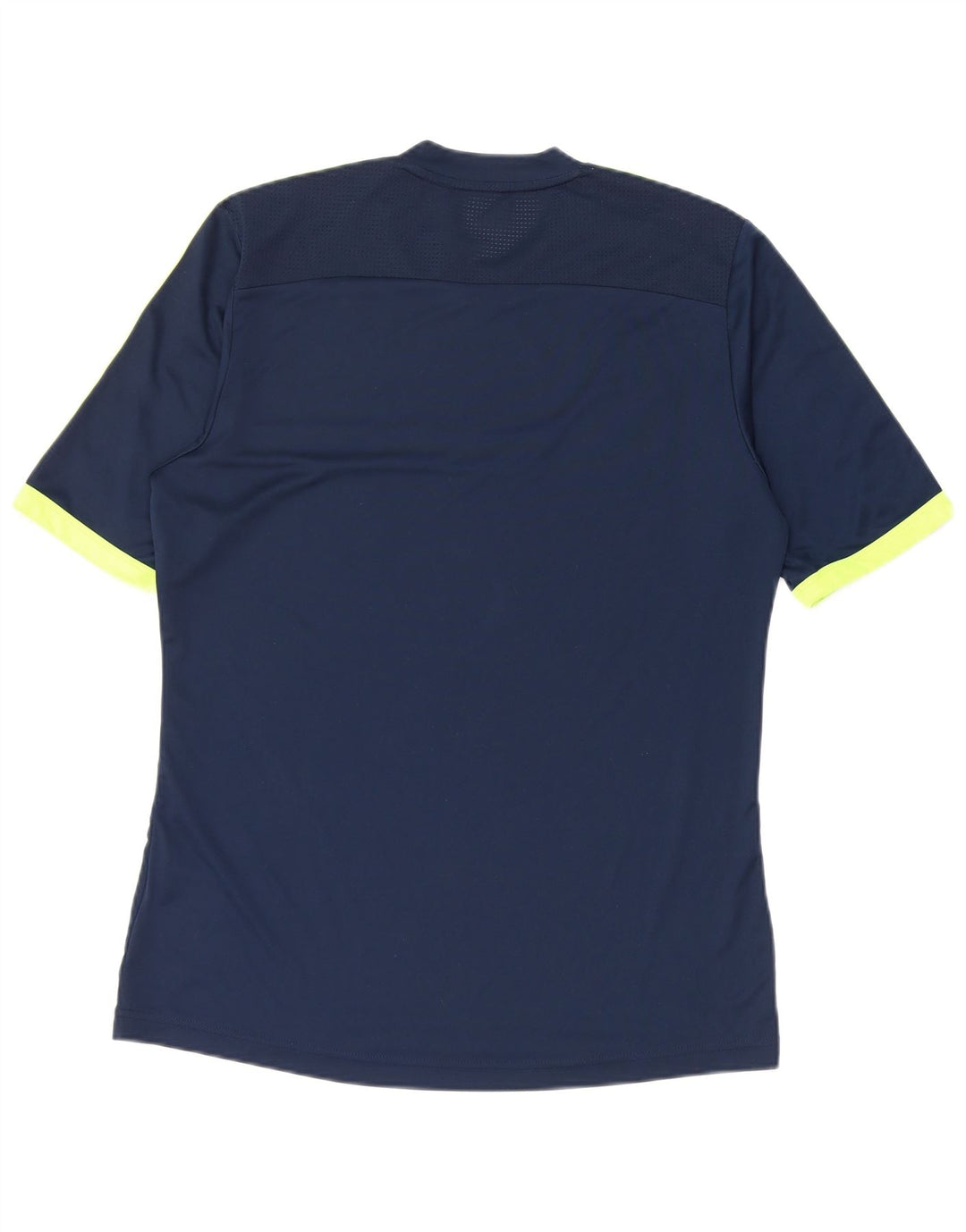 T-shirt ADIDAS da uomo Climacool Top medio in poliestere color block blu navy